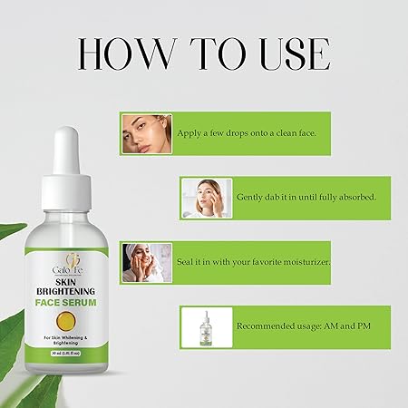 Skin Brightening Face Serum for Skin Whitening & Brightening, 30 ml