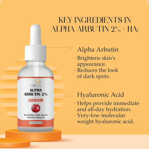 Alpha Arbutin 2% Serum, Dark Spot and Texture Corrector, Revitalizer, Even Skin Tone, 30 ml