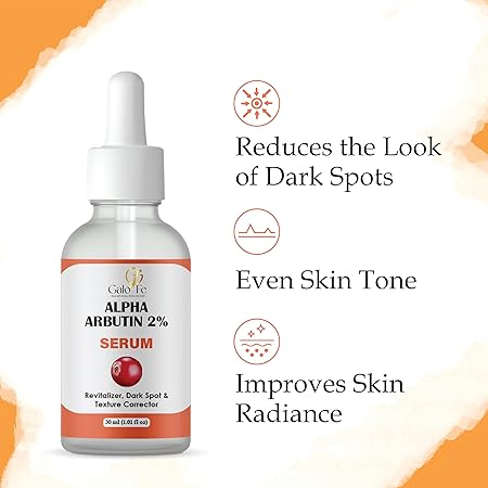 Alpha Arbutin 2% Serum, Dark Spot and Texture Corrector, Revitalizer, Even Skin Tone, 30 ml