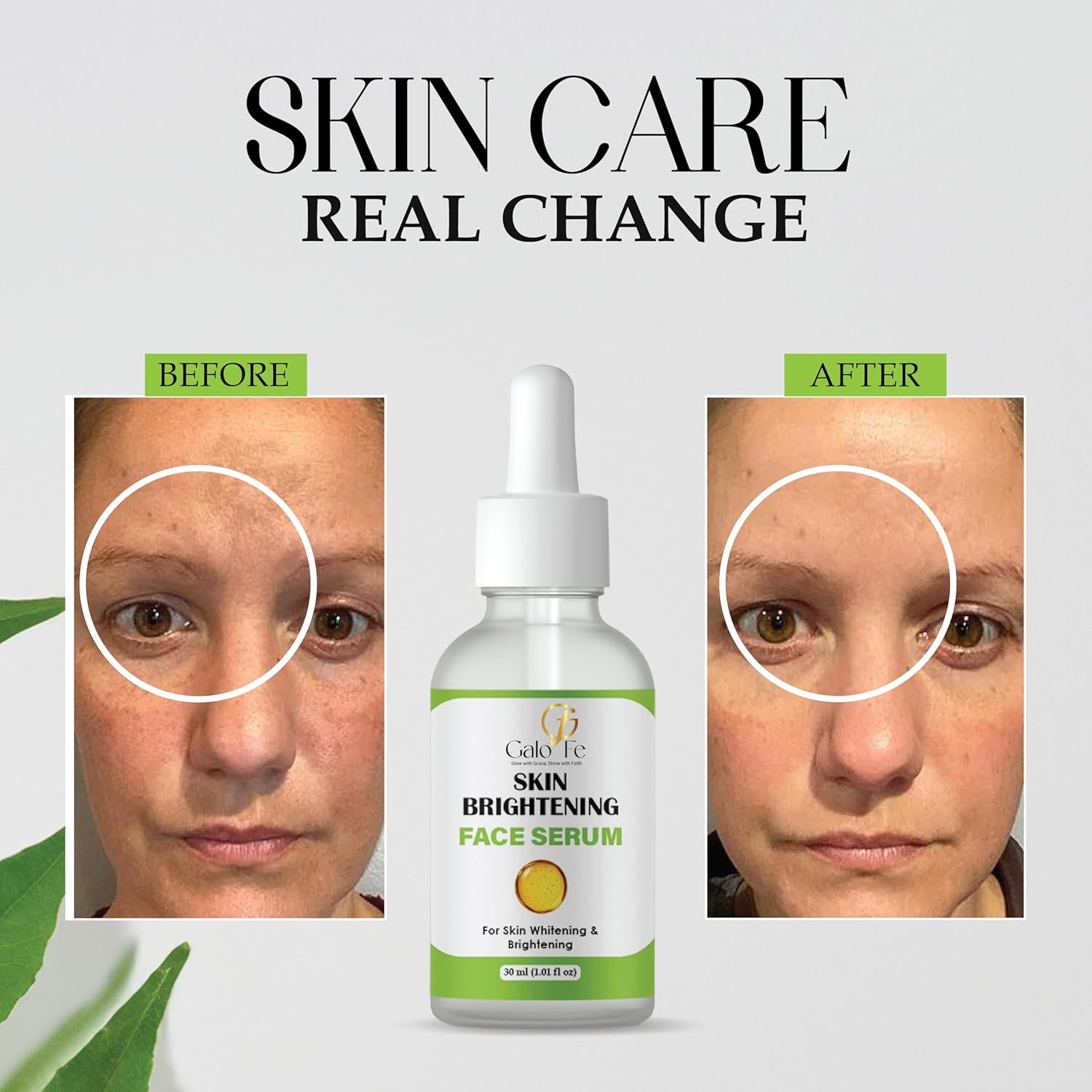Galo Fe Skin Brightening Face Serum for Skin Whitening & Brightening, 30 ml