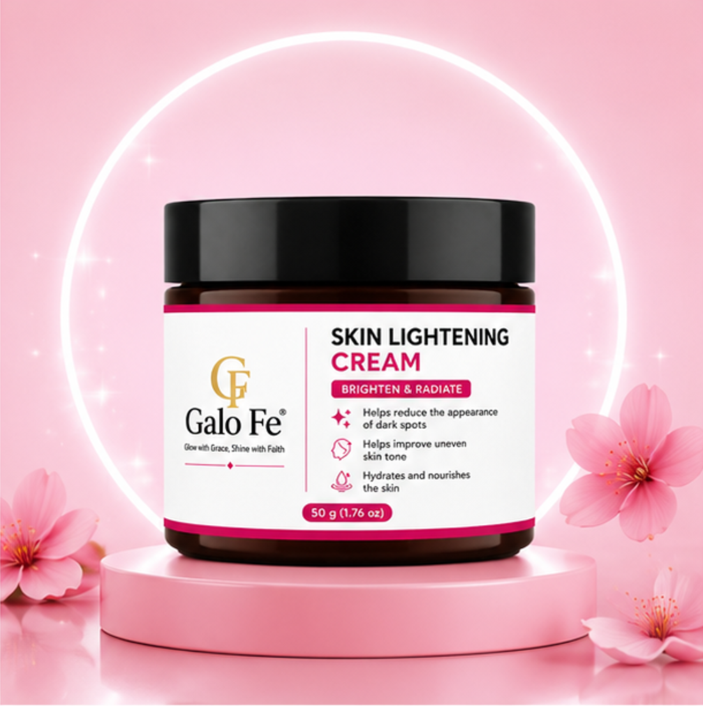 Galo Fe Face Cream for Deep Hydration & Nourishment | Long-Lasting Moisture Barrier Support | Lightweight Daily Moisturizer for Soft & Healthy-Looking Skin | For Men & Women | 50 g (Skin Lightening Cream)