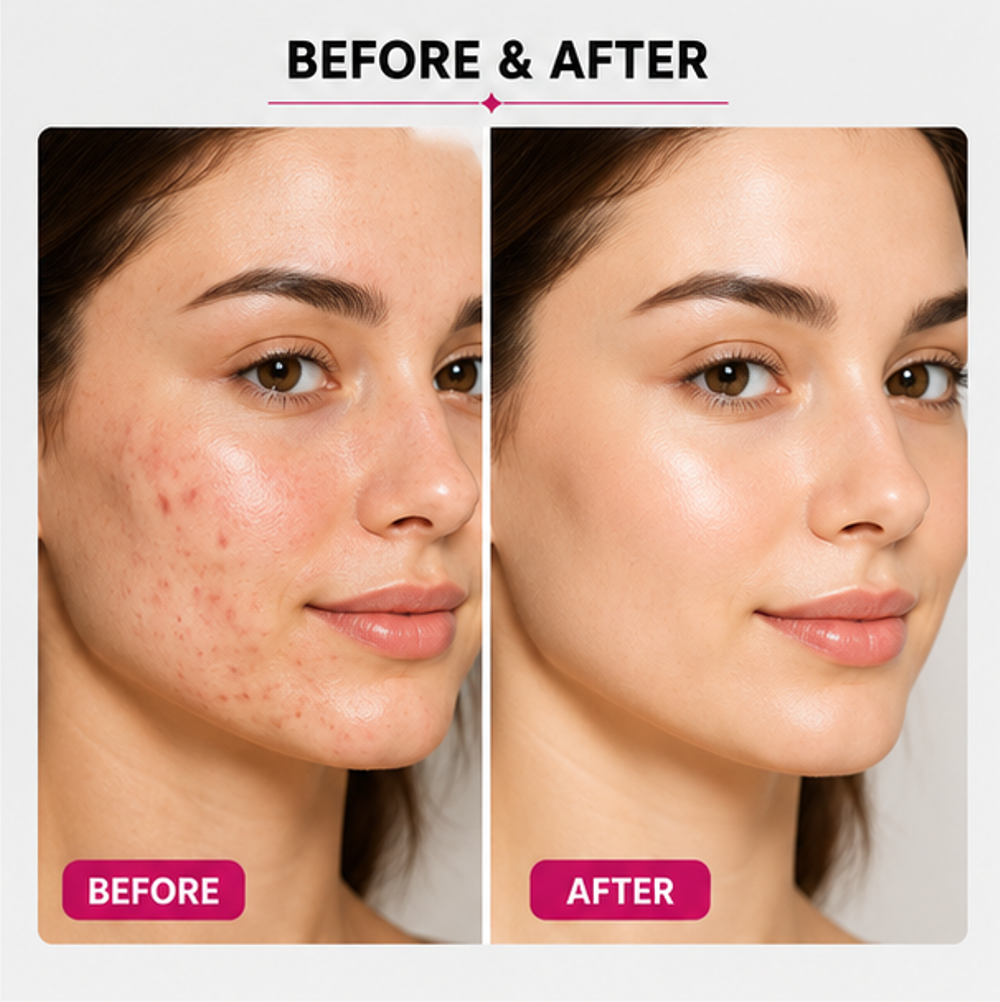 Galo Fe Face Serum with 10% Niacinamide (Vitamin B3) | Helps Reduce Acne, Blemishes & Acne Marks | Oil Control & Pore Refining Serum for Oily & Combination Skin | 30 ml (Anti Acne Serum)